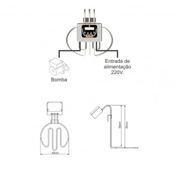 Controlador Portátil Automático 80L